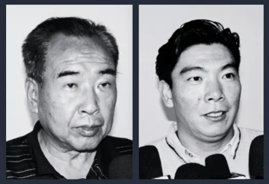 Chen Jun (izquierda) y Lin Feng (derecha) se declararon culpables el 24 y 25 de julio de 2024 en la Corte Federal del Distrito Sur de Nueva York de actuar ilegalmente como agentes del PCCh para llevar a cabo la campaña de influencia de Beijing en suelo estadounidense. (Centro de Información de Falun Dafa)