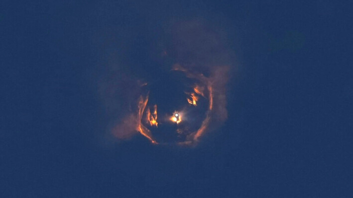 El megacohete Starship de SpaceX realiza un vuelo de prueba desde la base espacial en Boca Chica, Texas, el 6 de marzo de 2025. (Eric Gay/AP Photo).