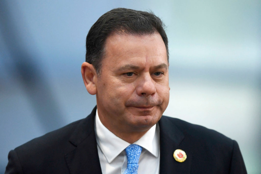 El primer ministro de Portugal, Luis Montenegro, asiste a la sesión inaugural de la Cumbre del G20 en Río de Janeiro, Brasil, el 18 de noviembre de 2024. (Daniel Ramalho/AFP vía Getty Images)