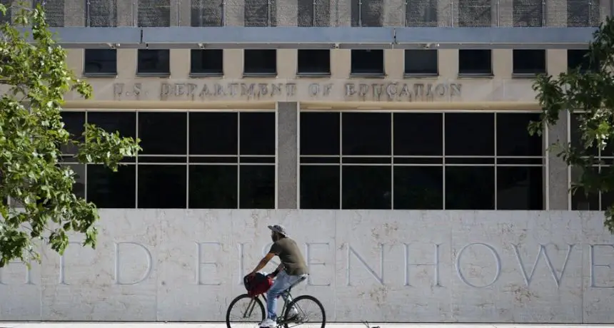 Edificio del Departamento de Educación de EE. UU. en Washington el 6 de julio de 2023. (Madalina Vasiliu/The Epoch Times)