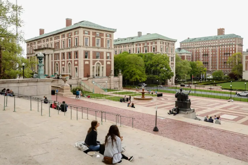 Universidad de Columbia en Manhattan, Nueva York, el 10 de mayo de 2021. Samira Bouaou/The Epoch Times