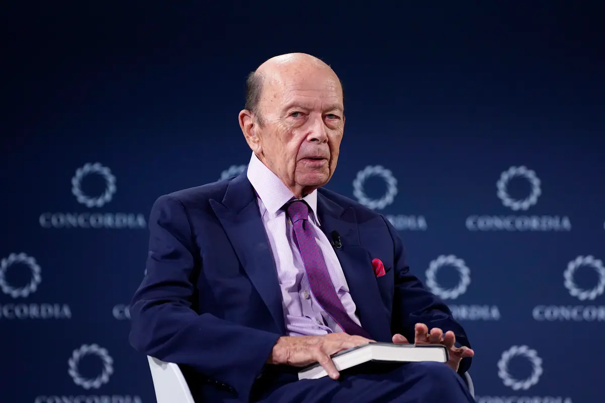 El exsecretario de Comercio Wilbur Ross habla durante la Cumbre Anual Concordia 2024 en el Sheraton New York Times Square de la ciudad de Nueva York el 23 de septiembre de 2024. (Riccardo Savi/Getty Images para Concordia Summit).