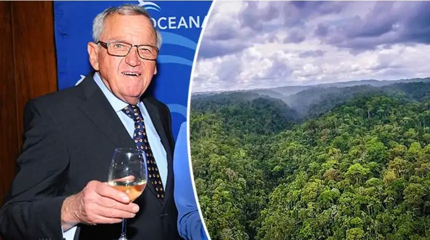Hansjörg Wyss asiste a la gala benéfica de Oceana en el restaurante Four Seasons de Nueva York el 1 de abril de 2015. (Craig Barritt/Getty Images para Oceana)