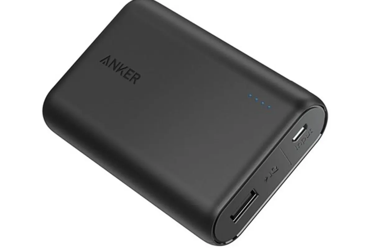 Imagen del cargador portátil Anker PowerCore 10000, modelo A1263, objeto de la retirada. (CPSC)