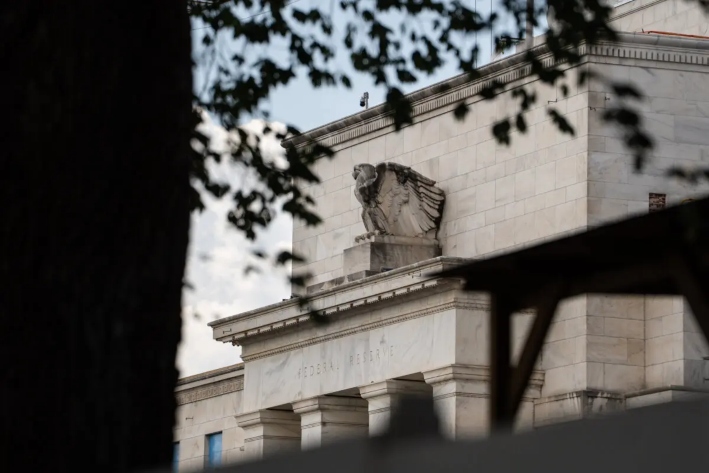 La Reserva Federal en Washington, el 21 de julio de 2025. (Madalina Kilroy/The Epoch Times)
