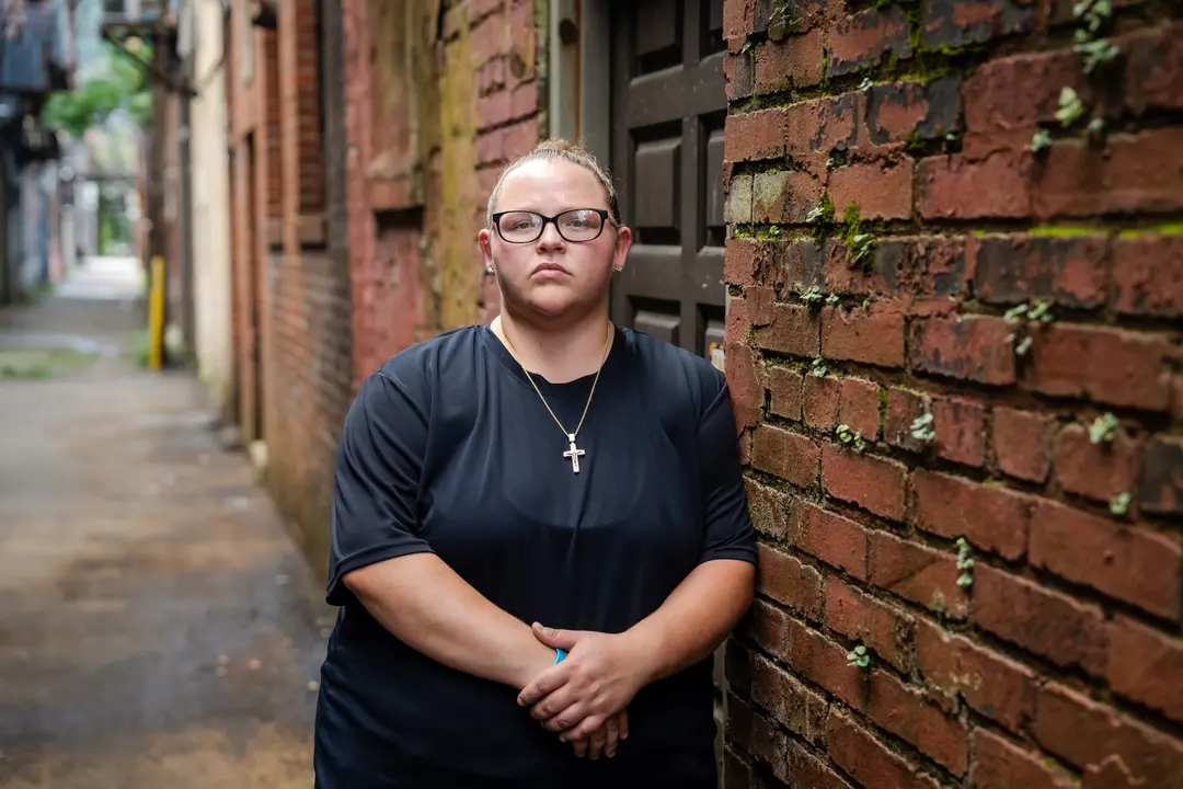 Tara "BabyT" Sexton en Williamson, Virginia Occidental, el 15 de agosto de 2025. (Samira Bouaou/The Epoch Times)