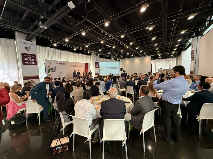 Asistentes a la Cumbre Comercial USMEXA 2025 en la Ciudad de México. (Cortesía Alianza USMEXA)