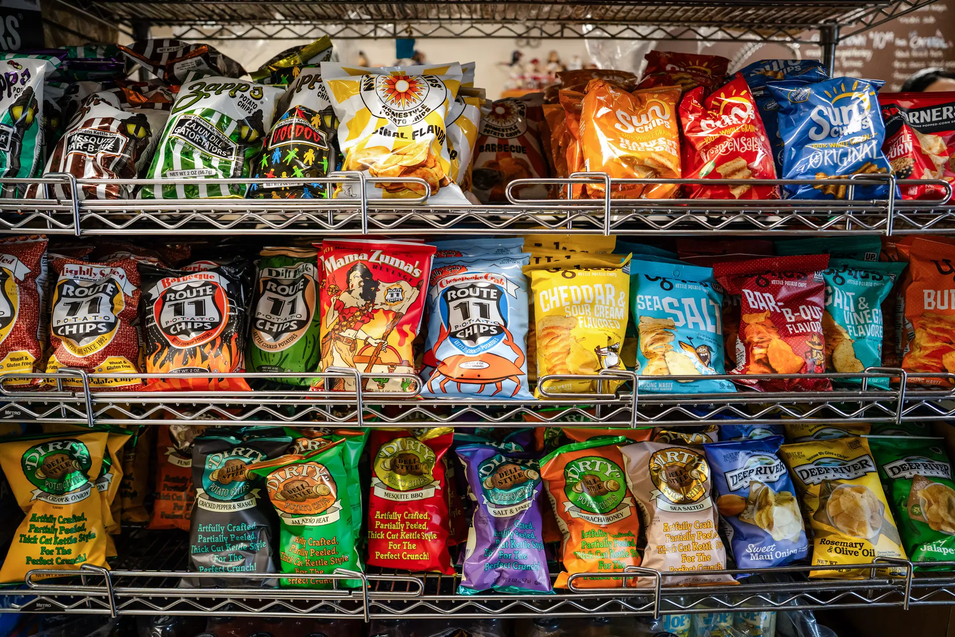 Una tienda en Washington el 19 de agosto de 2025. El Departamento de Agricultura implementará una definición gubernamental de alimentos ultraprocesados y considerará una revisión de sus directrices de etiquetado de alimentos. (Madalina Kilroy/The Epoch Times).