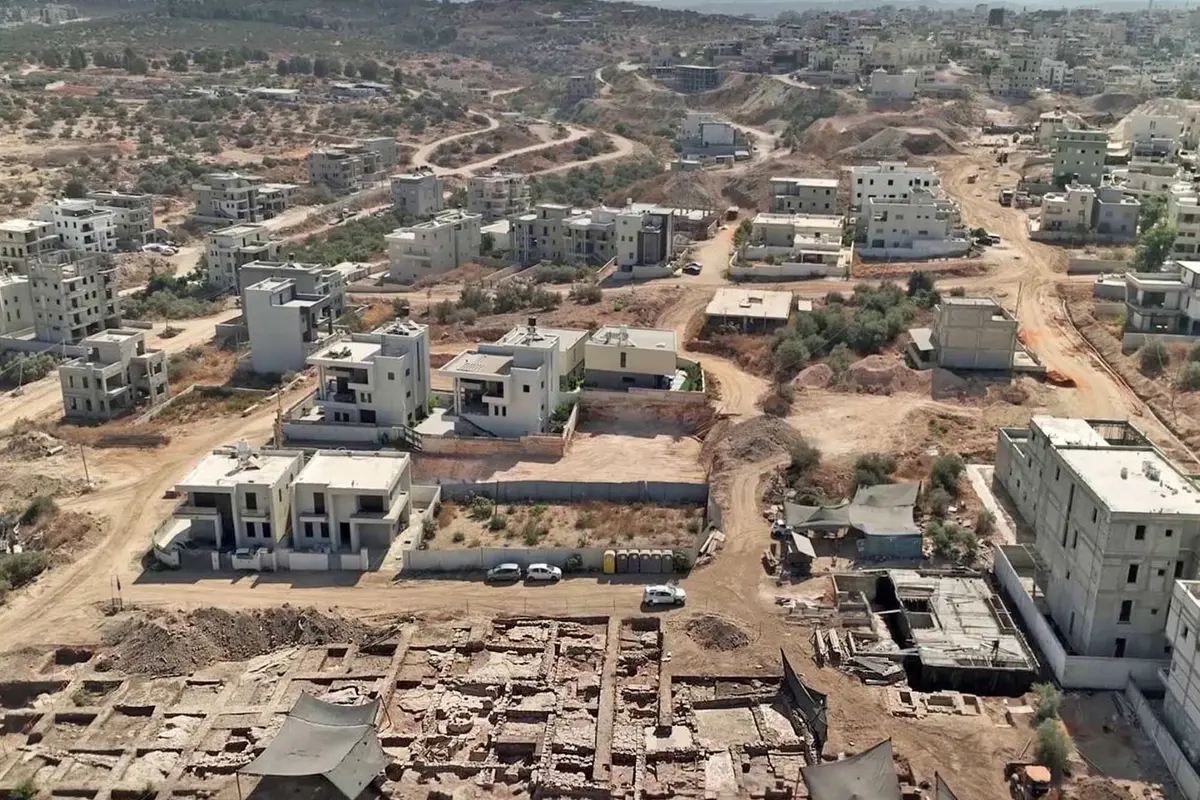 Excavación de la Autoridad de Antigüedades de Israel en Kafr Qasim. (Autoridad de Antigüedades de Israel)