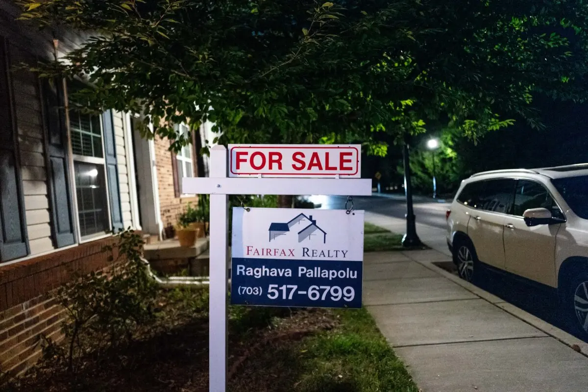 Propiedad en venta en Elkridge, Maryland, el 2 de septiembre de 2025. (Madalina Kilroy/The Epoch Times).