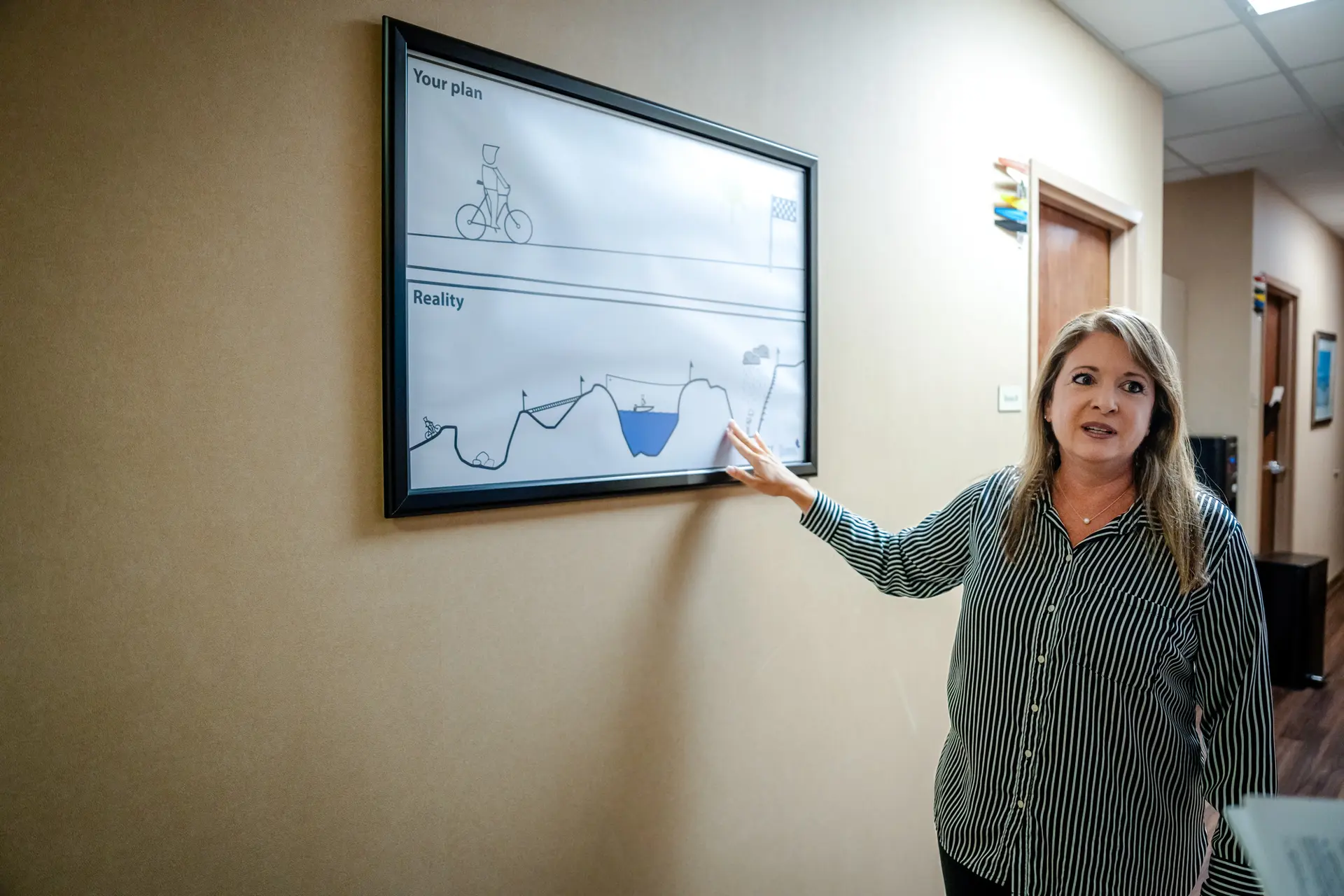 Jennifer Pius Gifford, directora ejecutiva del Instituto Coleman para la Medicina de las Adicciones, habla sobre el instituto, en Richmond, Virginia, el 13 de agosto de 2025. (Madalina Kilroy/The Epoch Times).