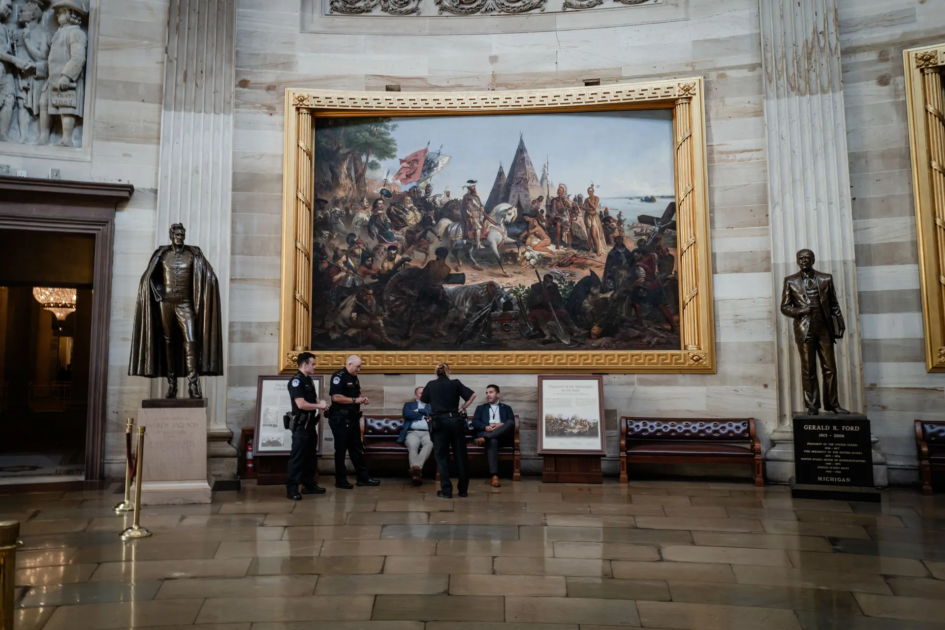 La Rotonda del Capitolio de los Estados Unidos en el segundo día del cierre del gobierno en Washington, el 2 de octubre de 2025. (Madalina Kilroy/The Epoch Times)