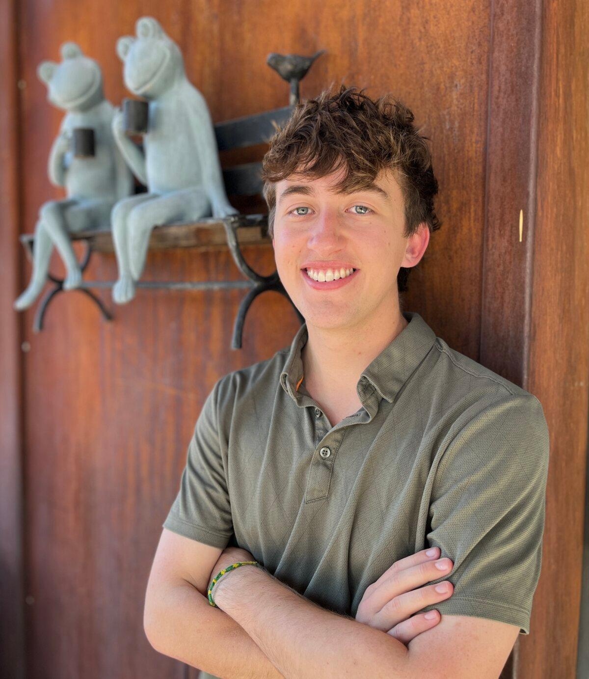 Carson Carpenter, expresidente del grupo conservador College Republicans de la Universidad Estatal de Arizona, en Tempe, Arizona, el 24 de septiembre de 2025. (Allan Stein/The Epoch Times)