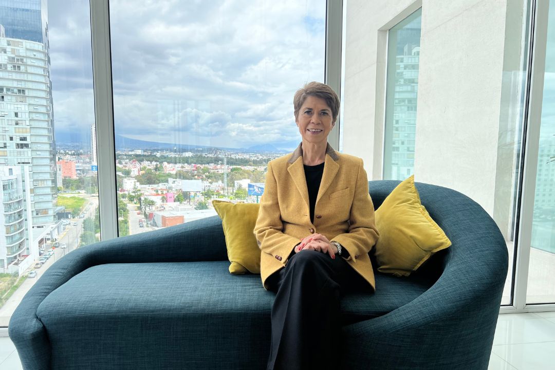 La escritora Beatriz Pagés participó en el Congreso Internacional Ciudadano, el 11 de octubre de 2025, en la ciudad de Puebla, México. (Eduardo Tzompa/The Epoch Times)