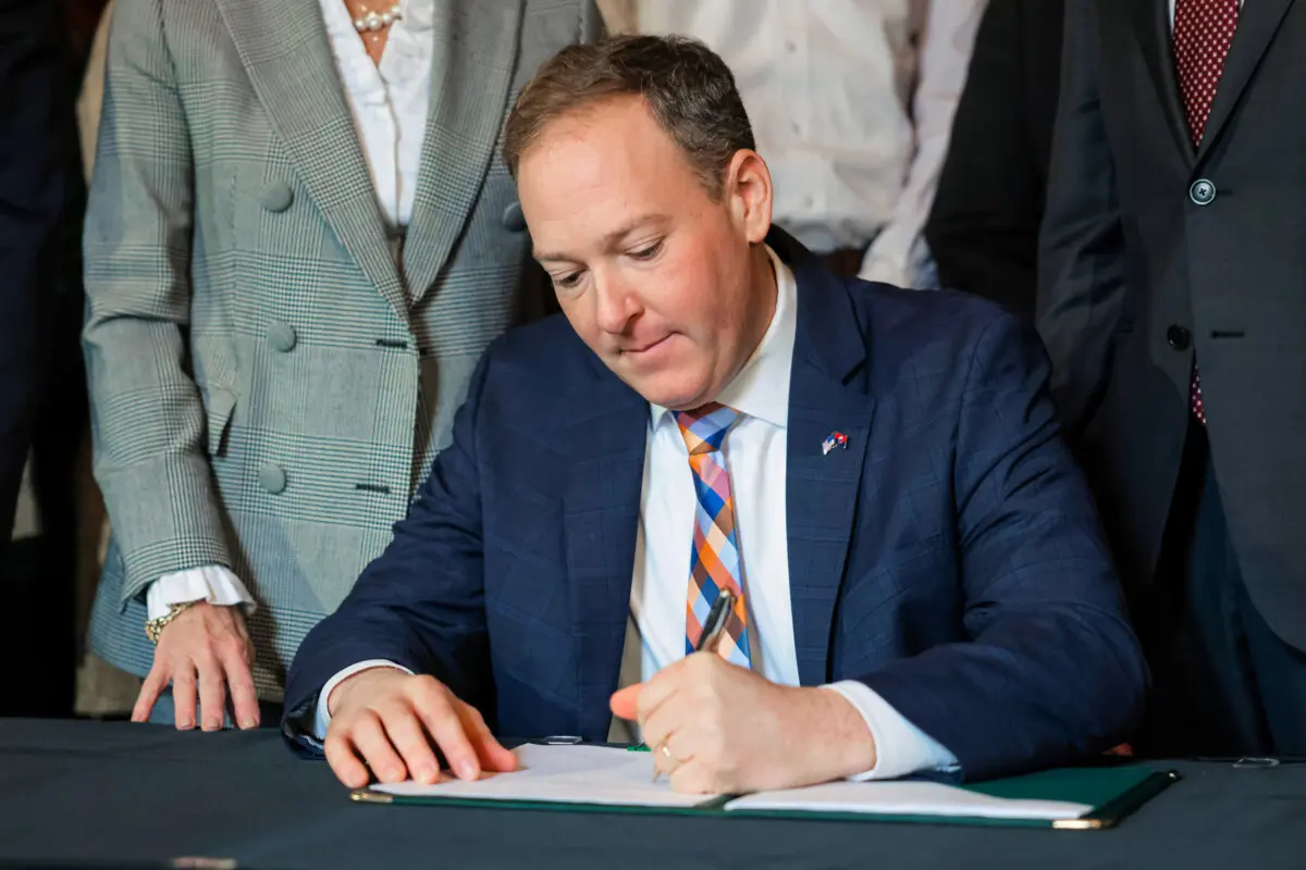 El administrador de la Agencia de Protección Ambiental, Lee Zeldin, en la sede de la agencia en Washington, el 18 de febrero de 2025. (Kayla Bartkowski/Getty Images).