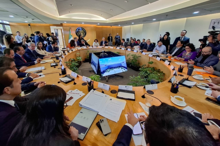 Comparecencia del Secretario de Economía de México, Marcelo Ebrard, ante la Junta de Coordinación Política de la Cámara de Diputados
