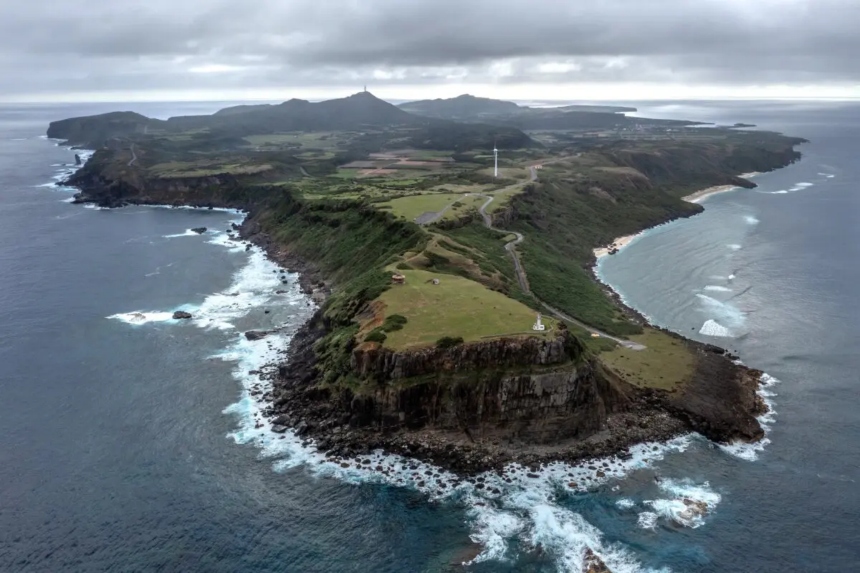 Isla Yonaguni, 13 de abril de 2022. (Carl Court/Getty Images)